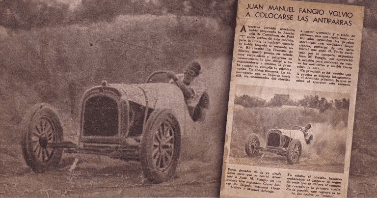 Dimas de Roque Pérez contra Fangio