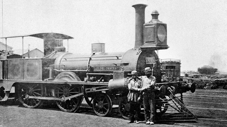 El “Dr. Lingotes” y el ferrocarril a Roque Pérez