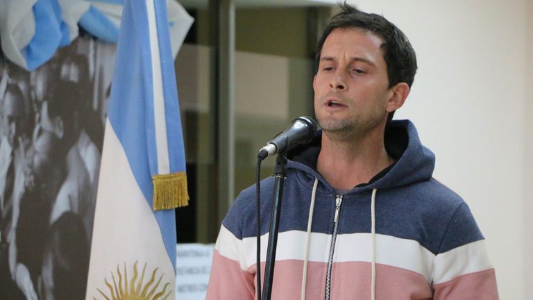 Andrés, con las alas del alma…